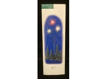 Department 56 Village Accessories 'Fireworks' Lot 2 Of 2