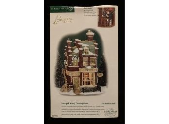 Department 56 A Christmas Carol The Dickens Village Series 'Scrooge And Marley Counting House'