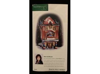 Department 56 The Heritage Village Collection North Pole Series 'Marie's Doll Museum'