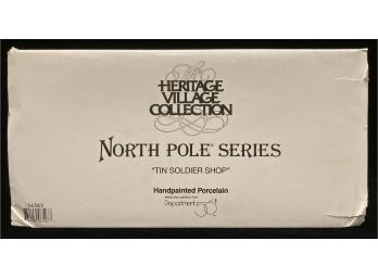 Department 56 The Heritage Village Collection North Pole Series 'Tin Soldier Shop'