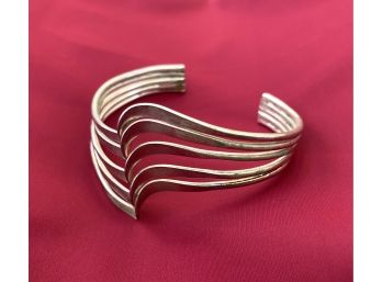 .925 Sterling Silver Cuff Bracelet