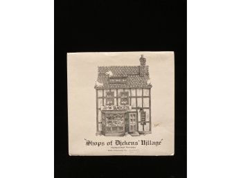 Department 56 'Shops Of Dickens' Village' 'The Golden Swan Baker'