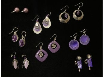 Big Assortment Of Costume Jewelry Earrings (Lot 4)