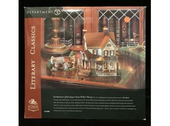Department 56 Literary Classics The Adventures Of Tom Sawyer Aunt Polly's House