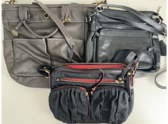 Group Of Three Ladies Designer Purses Including MZ Wallace