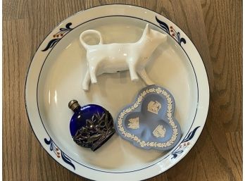 Awesome Collection Of Kitchen Decor Including Wedgewood, Dansk, And French Cow Creamer