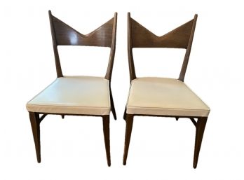 Set Of 2 Original Iconic Paul MCCobb For Calvin Industries 1080 Bowtie Chairs
