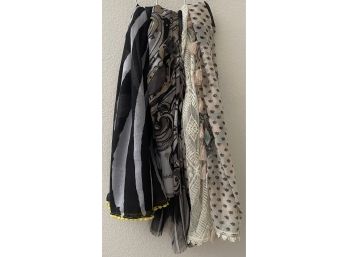 3 Piece Collection Of Womens Scarves
