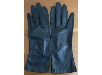 Pair Of Black Gloves Size 7