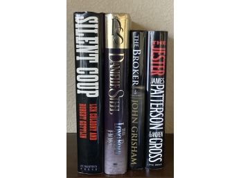 Assorted Lot Of Books Incl. The Long Road Home, The Broker, The Jester, & Silent Coup