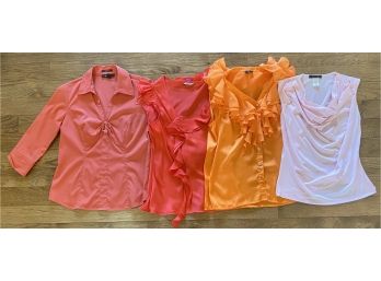 4 Piece Collection Of Sizes XS-S Blouses