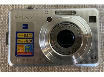Sony Cyber Shot 8.1 Megapixel Camera