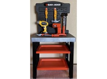 Kids Black And Decker Ready To Build Workbench