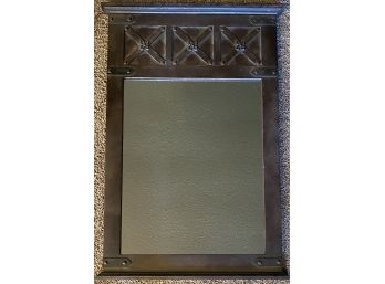 Large Beau Wooden Hanging Mirror