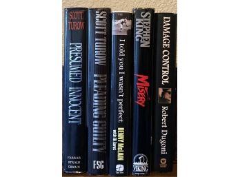 Assorted Lot Of Books Incl. Presumed Innocent, I Told You I Wasn't Perfect, & More