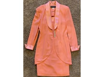 Pink J. R. Nites Size 5/6 Blazer & Dress Set