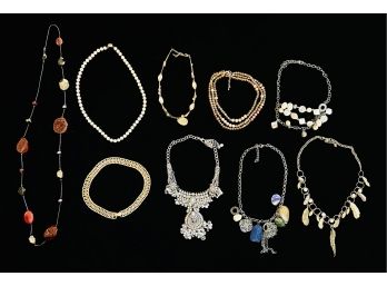 Assorted Lot Of Costume Necklaces