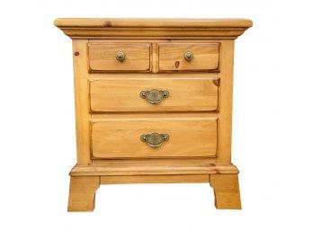 Solid Pine 3 Drawer Night Stand Ducks Unlimited Collection By Kincaid 1 Of 2