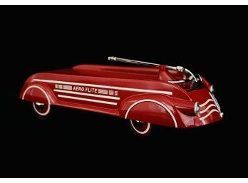 NIB Cast Metal Model Kiddie Car -1940 Aero Flite Wagon