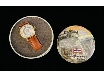 Lionel Collectible Watch In Tin Box