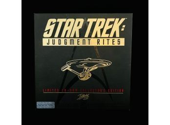 Star Trek Judgment Rites Limited CD-ROM Collectors Edition Set