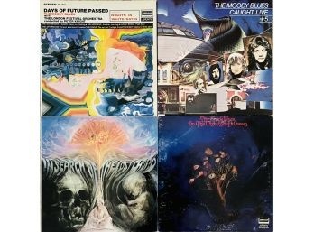 Lot Of 4 Moody Blues LP Records