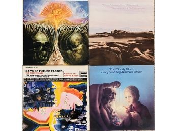 Lot Of 4 Moody Blues LP Records