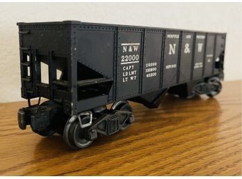 Lionel Norfolk And Western Black Box Car HO Scale