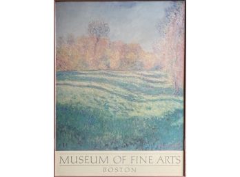 Framed Museum Of Fine Arts Boston Poster