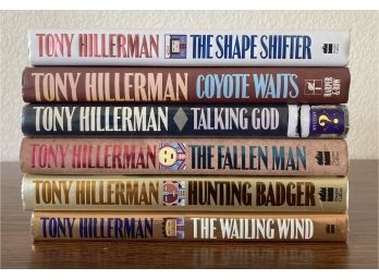 Assorted Lot Of Tony Hillerman Books Incl. The Shape Shifter, Coyote Waits, Talking God, & More