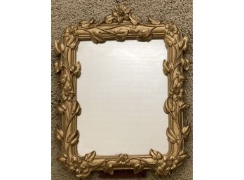 Mirror W/ Gold Toned Frame