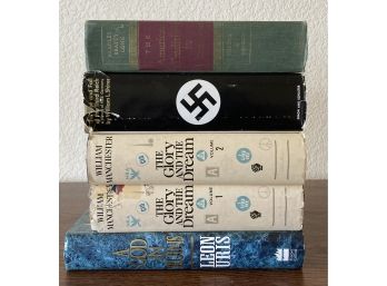 Assorted Lot Of Books Incl. The Glory And The Dream Volume 1-2, The Rise And Fall Of The Third Reich, & More
