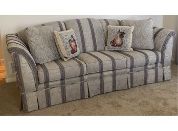 Broyhill Upholstered Sofa W/ Pillows