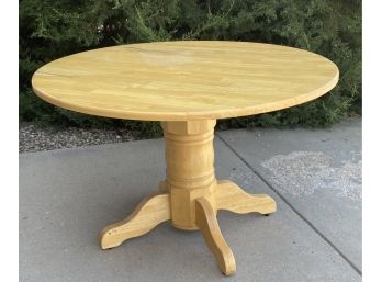 Single Pedestal Drop Leaf Table