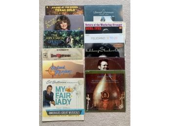 Lot Of Assorted Records Including Michael Murphey, David Grisman, And More