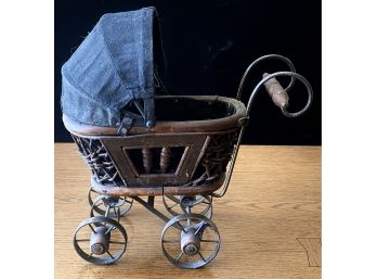 Antique Small Baby Doll Carriage