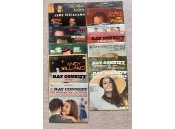 Lot Of Andy Williams And Ray Conniff Records