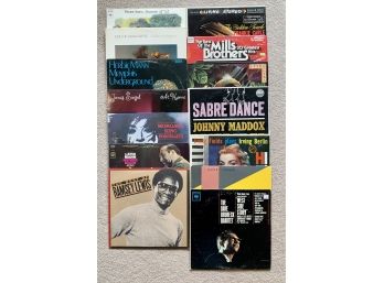 Lot Of Assorted Jazz Records Including The Best Of Ramsey Lewis