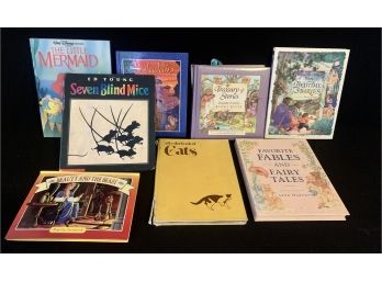 A Grouping Of Childrens Books Including Beatrix Potter, Seven Blind Mice And More