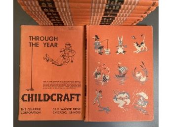 Assorted Lot Of Through The Year With Chilcraft Books, Volumes 1-12