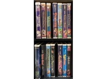 Assorted Group Of Children's VHS Movies Incl. The Iron Giant, The Swan Princess, Bambi, & Many More