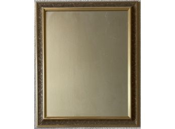 Brass-like Accent Wall Mirror