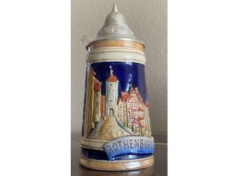 Rothenburg Beer Stein Made In West Germany