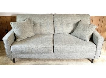 Ashley Furniture Grey Upholstered Couch