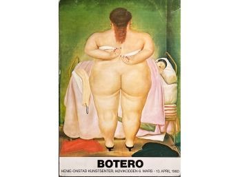 Vintage Botero Poster
