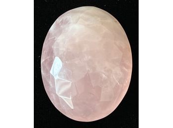 127.05 Ct Oval Rose Quartz Gemstone