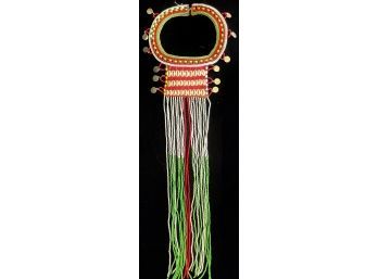 Vintage Ceremonial African Beaded Necklace