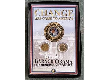 Barack Obama Commemorative Coin Set