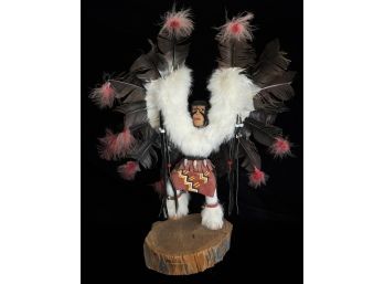 Native American Eagle Warrior Statue