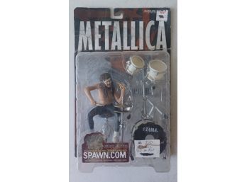 McFarlane Toys Metallica Harvesters Of Sorrow Lars Ulrich Action Figure 2001